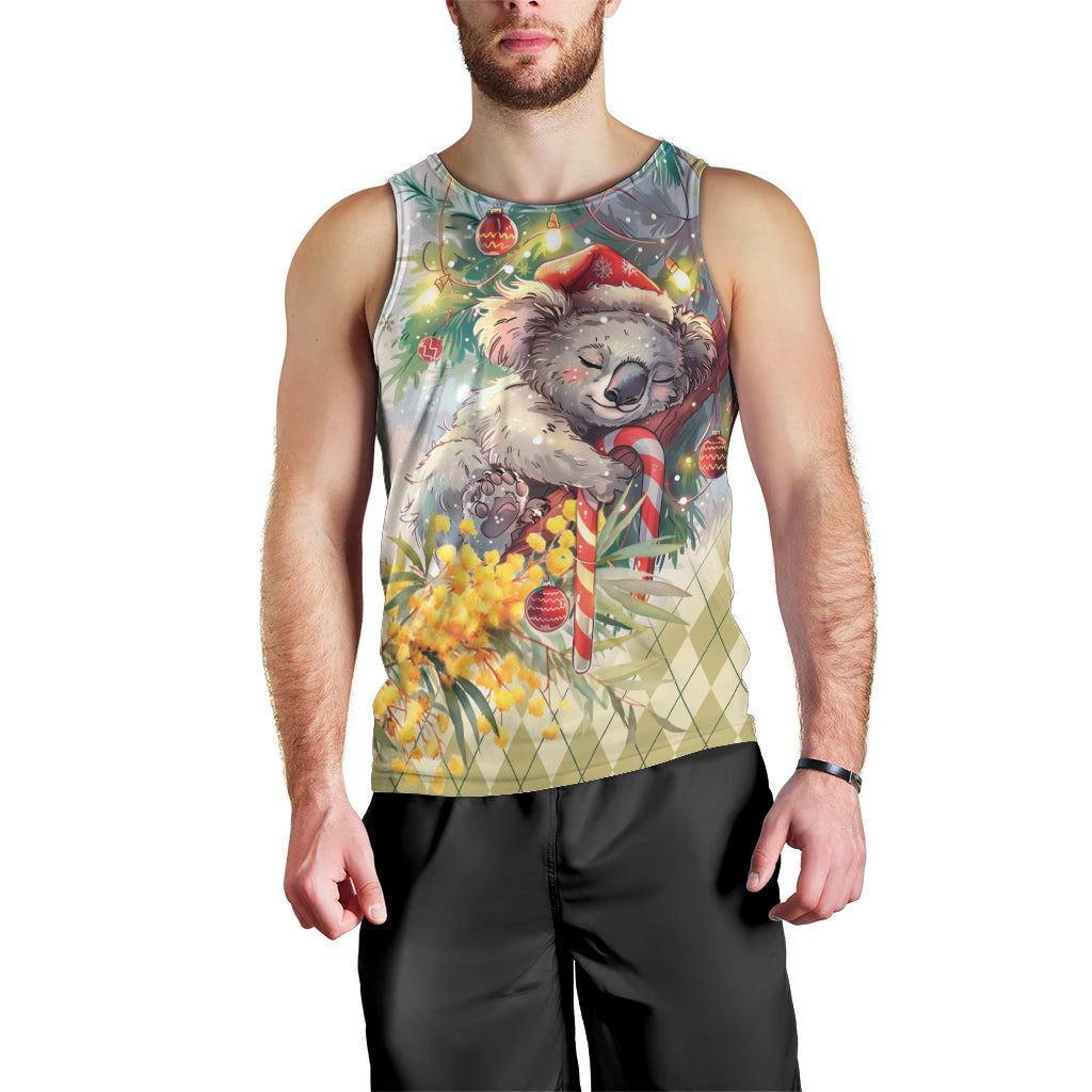 Have A Koala-ty Christmas in July Men Tank Top
