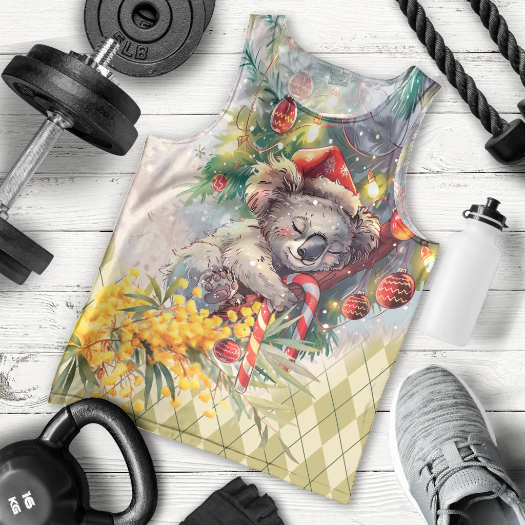 Have A Koala-ty Christmas in July Men Tank Top