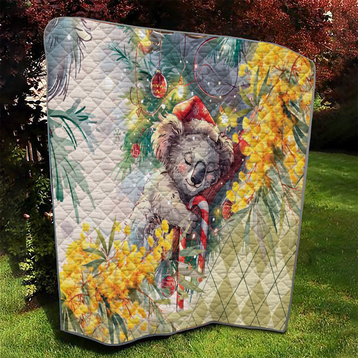 Have A Koala-ty Christmas in July Quilt