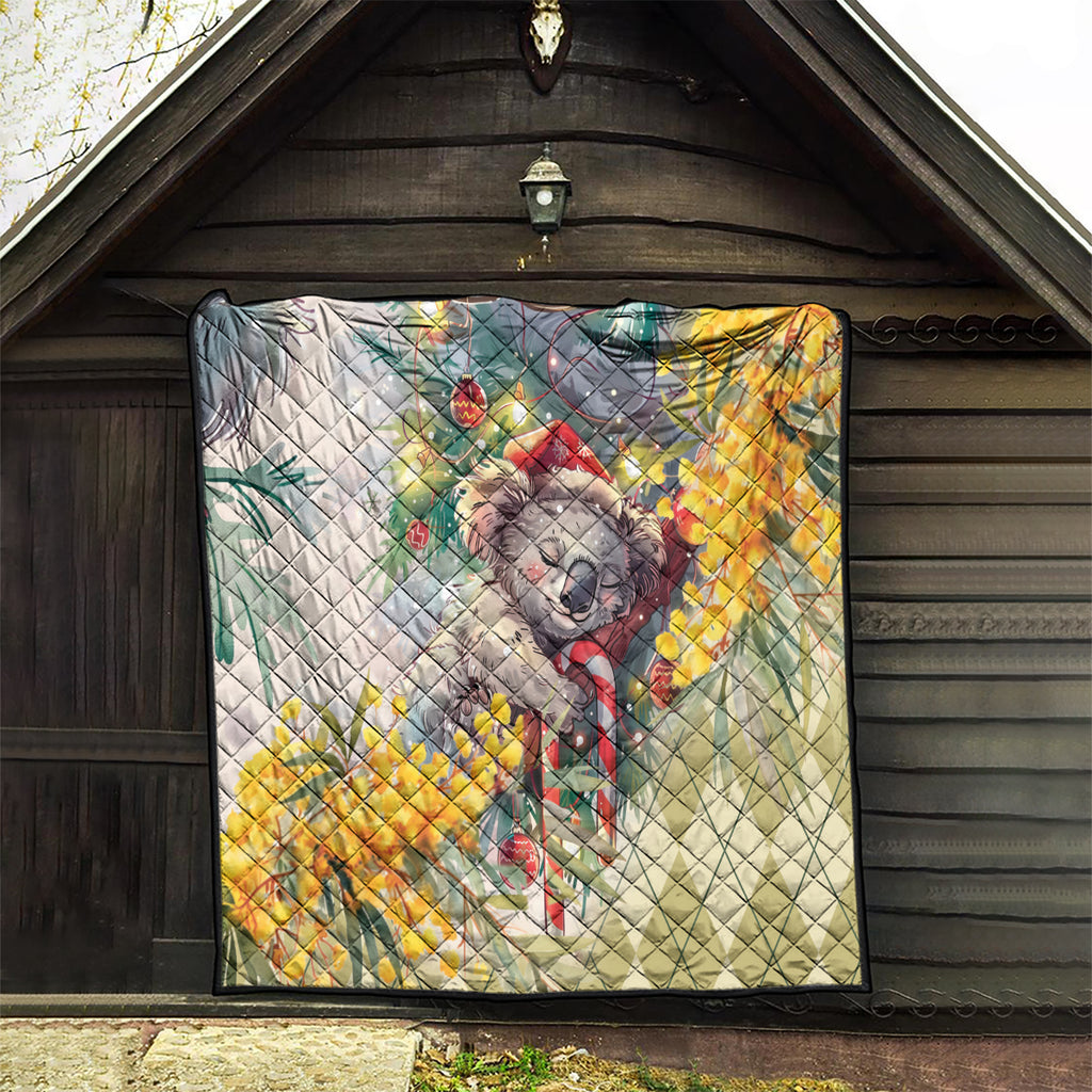 Have A Koala-ty Christmas in July Quilt