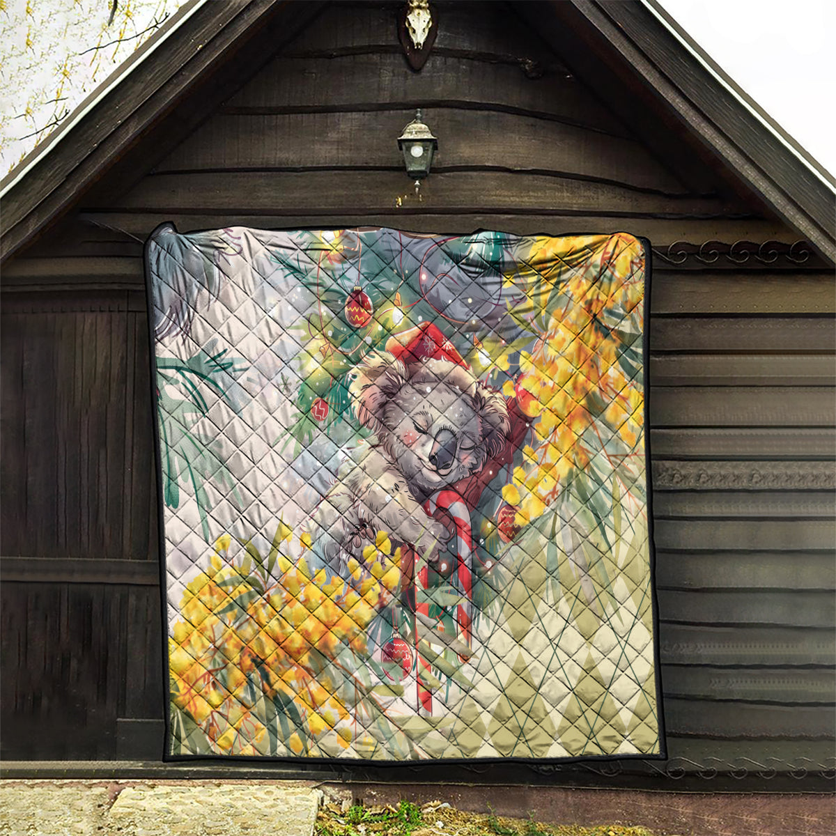 Have A Koala-ty Christmas in July Quilt