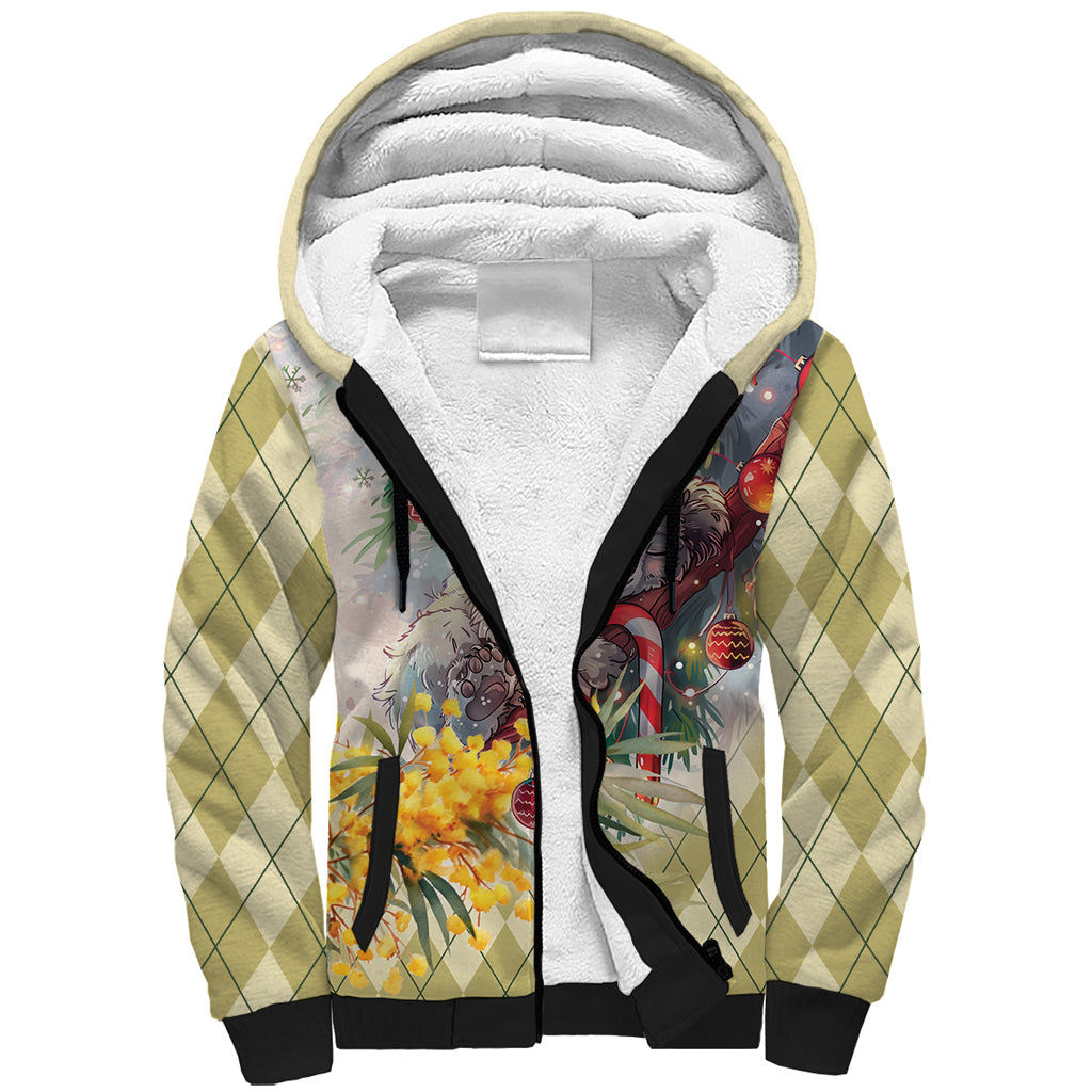 Have A Koala-ty Christmas in July Sherpa Hoodie