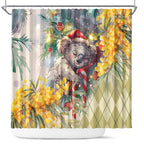 Have A Koala-ty Christmas in July Shower Curtain