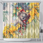 Have A Koala-ty Christmas in July Shower Curtain
