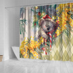 Have A Koala-ty Christmas in July Shower Curtain