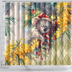 Have A Koala-ty Christmas in July Shower Curtain