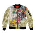 Have A Koala-ty Christmas in July Sleeve Zip Bomber Jacket