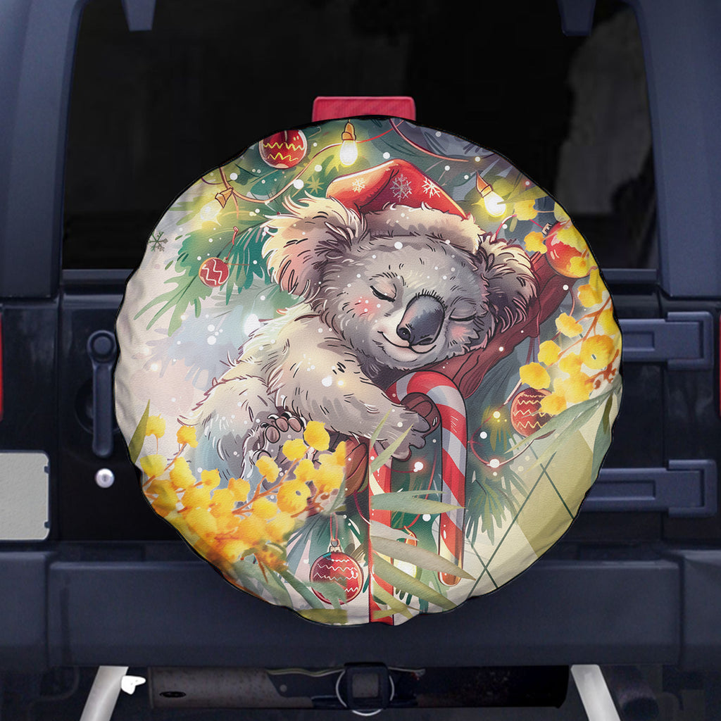 Have A Koala-ty Christmas in July Spare Tire Cover