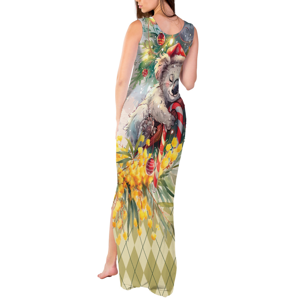 Have A Koala-ty Christmas in July Tank Maxi Dress