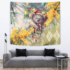 Have A Koala-ty Christmas in July Tapestry