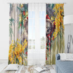 Have A Koala-ty Christmas in July Window Curtain