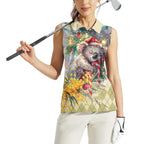 Have A Koala-ty Christmas in July Women Sleeveless Polo Shirt
