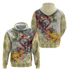 Have A Koala-ty Christmas in July Zip Hoodie