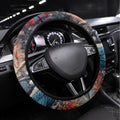 New Zealand Tui in Pohutukawa Steering Wheel Cover Christmas in July