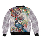 Koala and Tui Bird Christmas in July Bomber Jacket