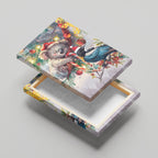 Koala and Tui Bird Christmas in July Canvas Wall Art