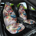Koala and Tui Bird Christmas in July Car Seat Cover