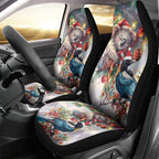 Koala and Tui Bird Christmas in July Car Seat Cover