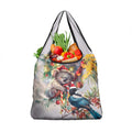 Koala and Tui Bird Christmas in July Grocery Bag