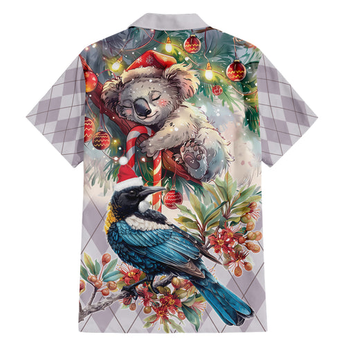 Koala and Tui Bird Christmas in July Hawaiian Shirt