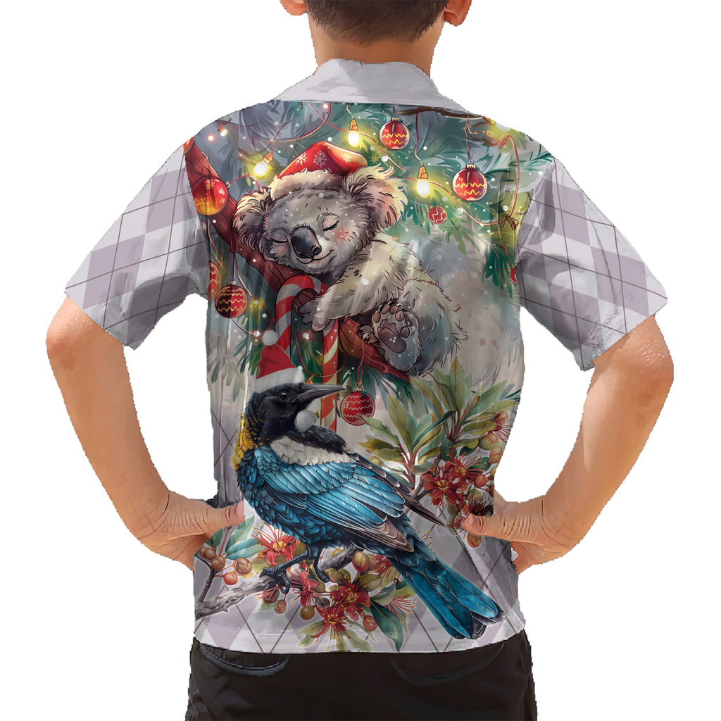 Koala and Tui Bird Christmas in July Hawaiian Shirt