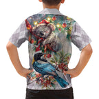 Koala and Tui Bird Christmas in July Hawaiian Shirt