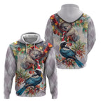 Koala and Tui Bird Christmas in July Hoodie
