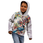 Koala and Tui Bird Christmas in July Kid Hoodie