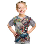 Koala and Tui Bird Christmas in July Kid T Shirt
