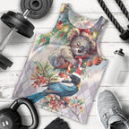 Koala and Tui Bird Christmas in July Men Tank Top