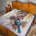 Koala and Tui Bird Christmas in July Quilt