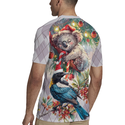 Koala and Tui Bird Christmas in July Rugby Jersey