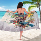 Koala and Tui Bird Christmas in July Sarong
