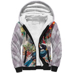 Koala and Tui Bird Christmas in July Sherpa Hoodie