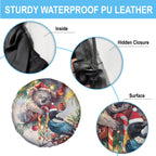 Koala and Tui Bird Christmas in July Spare Tire Cover