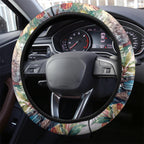 Koala and Tui Bird Christmas in July Steering Wheel Cover
