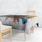 Koala and Tui Bird Christmas in July Tablecloth