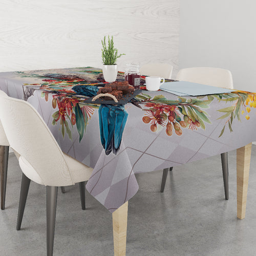 Koala and Tui Bird Christmas in July Tablecloth