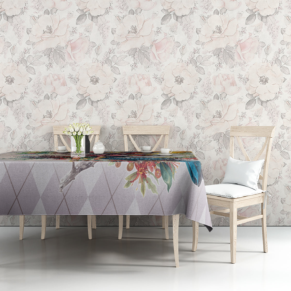 Koala and Tui Bird Christmas in July Tablecloth