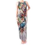 Koala and Tui Bird Christmas in July Tank Maxi Dress