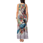 Koala and Tui Bird Christmas in July Tank Maxi Dress