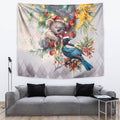 Koala and Tui Bird Christmas in July Tapestry
