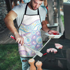 Australian Indigenous Aboriginal Art Apron Vivid Pastel Pink Teal