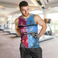 NSW Combine QLD State of Origin Men Tank Top New South Wales and Queensland Aboriginal LT9