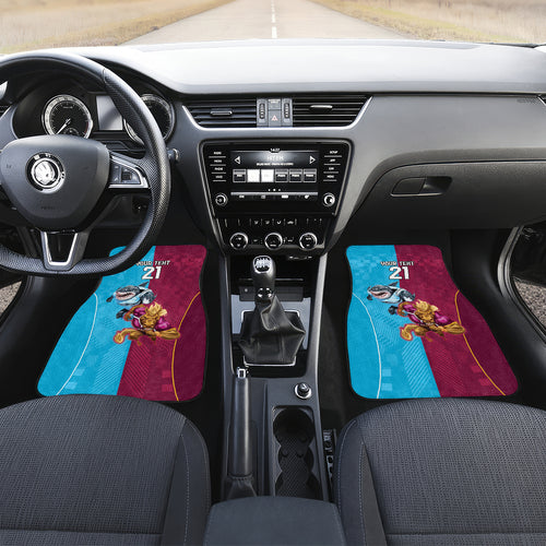 Custom Broncos and Sharks Car Mats Sporty Style