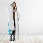 Custom Broncos and Sharks Hooded Blanket Sporty Style