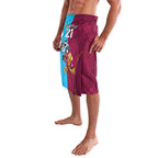 Custom Broncos and Sharks Lavalava Sporty Style