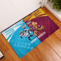 Custom Broncos and Sharks Rubber Doormat Sporty Style