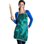 Australia Tourettes Awareness Apron Butterfly Ribbon Art