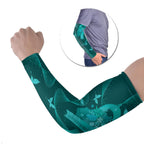 Australia Tourettes Awareness Personalised Arm Sleeves Butterfly Ribbon Art